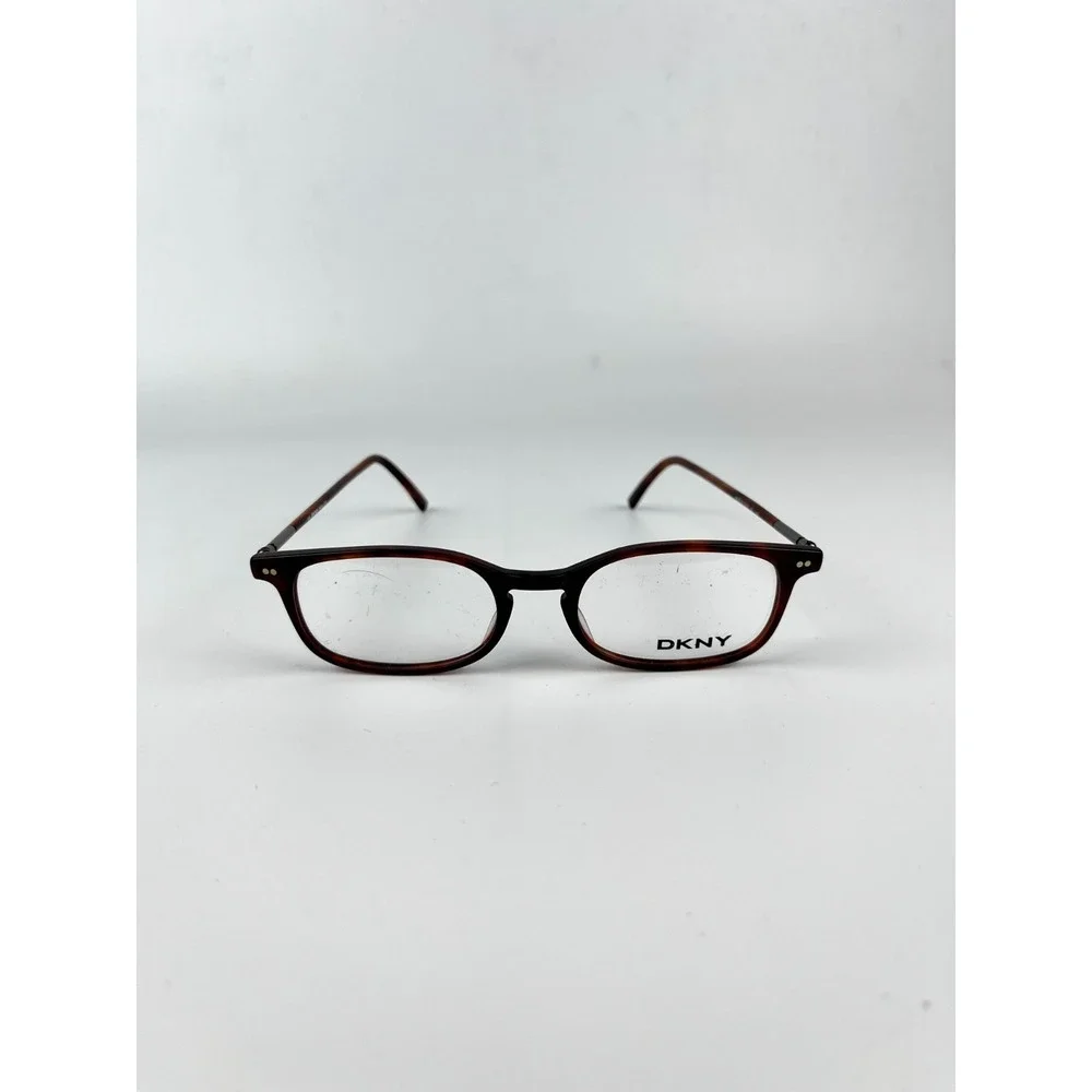 DKNY 6504 215 Women's Eyeglasses Frame Red & Brown‎ Plastic Full Rim 145 mm